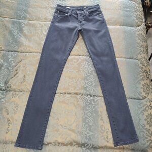 Red Engine Wildfire mid-rise cigarette gray jeans, Excellent used cond., size 26